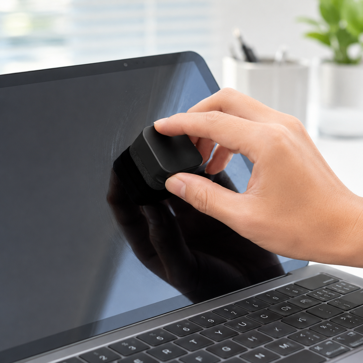 Reusable Screen Cleaning Block – Pocket-Sized Fingerprint & Dust Remover